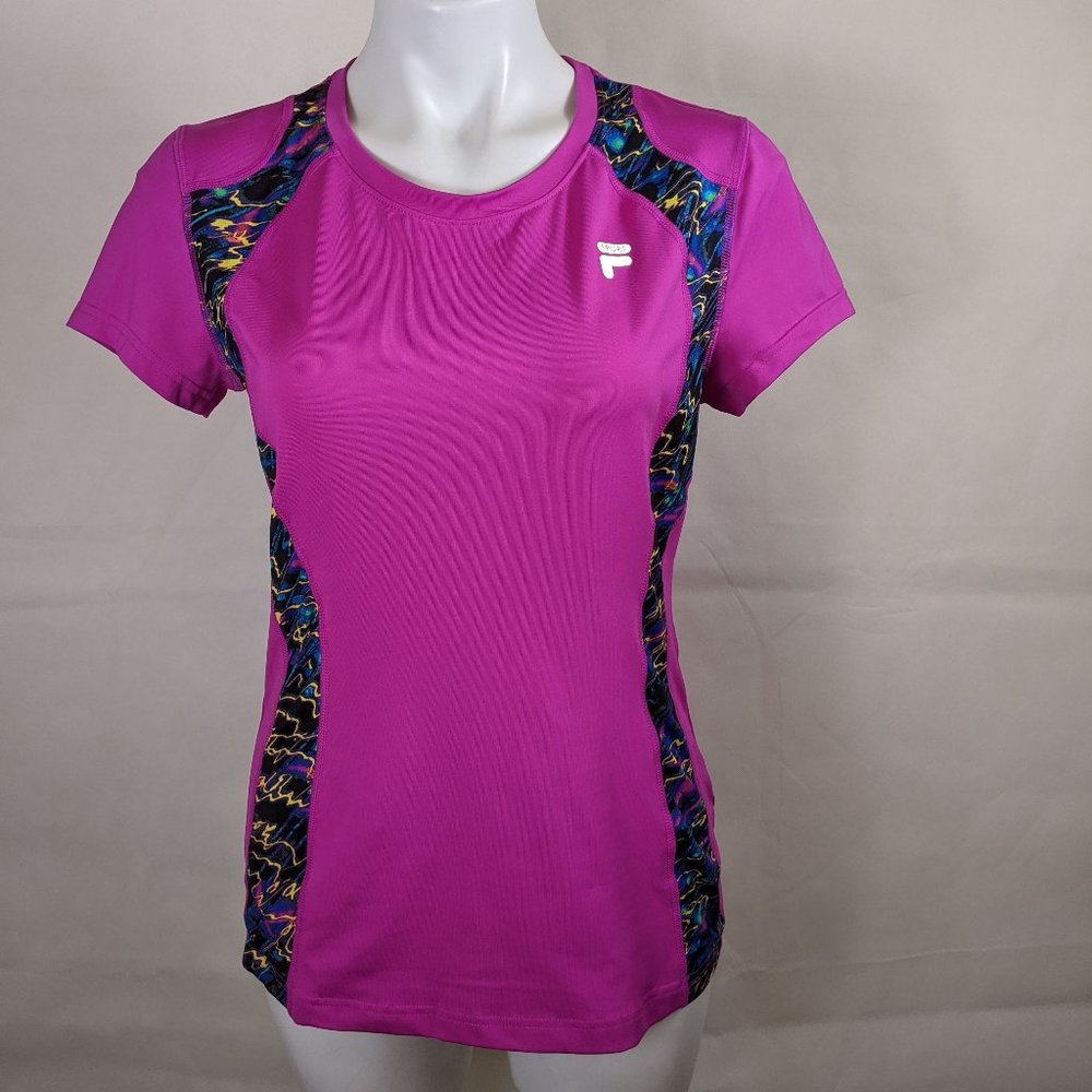 fila dress green red yellow Sports Raspberry Live in Motion Sports T-Shirt Medium Made with durable materials